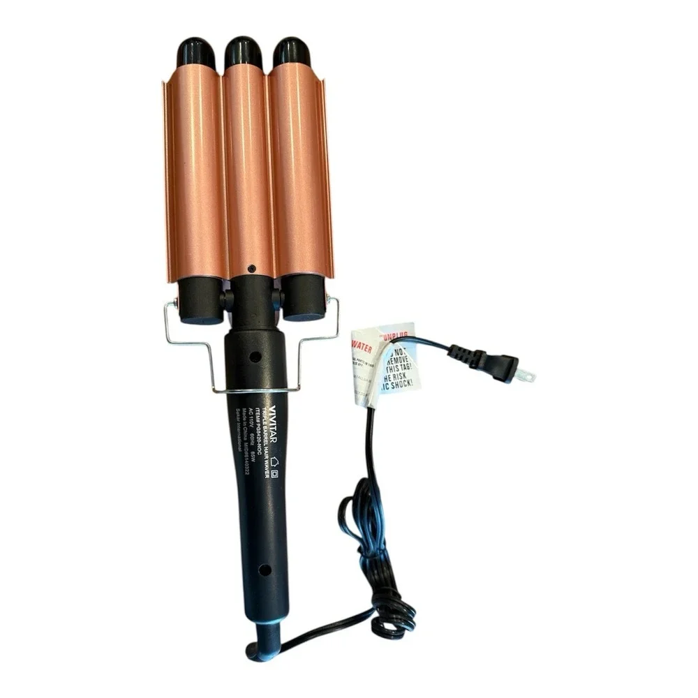 🇺🇸 Vivitar Triple‎ Barrel Hair Waver.
